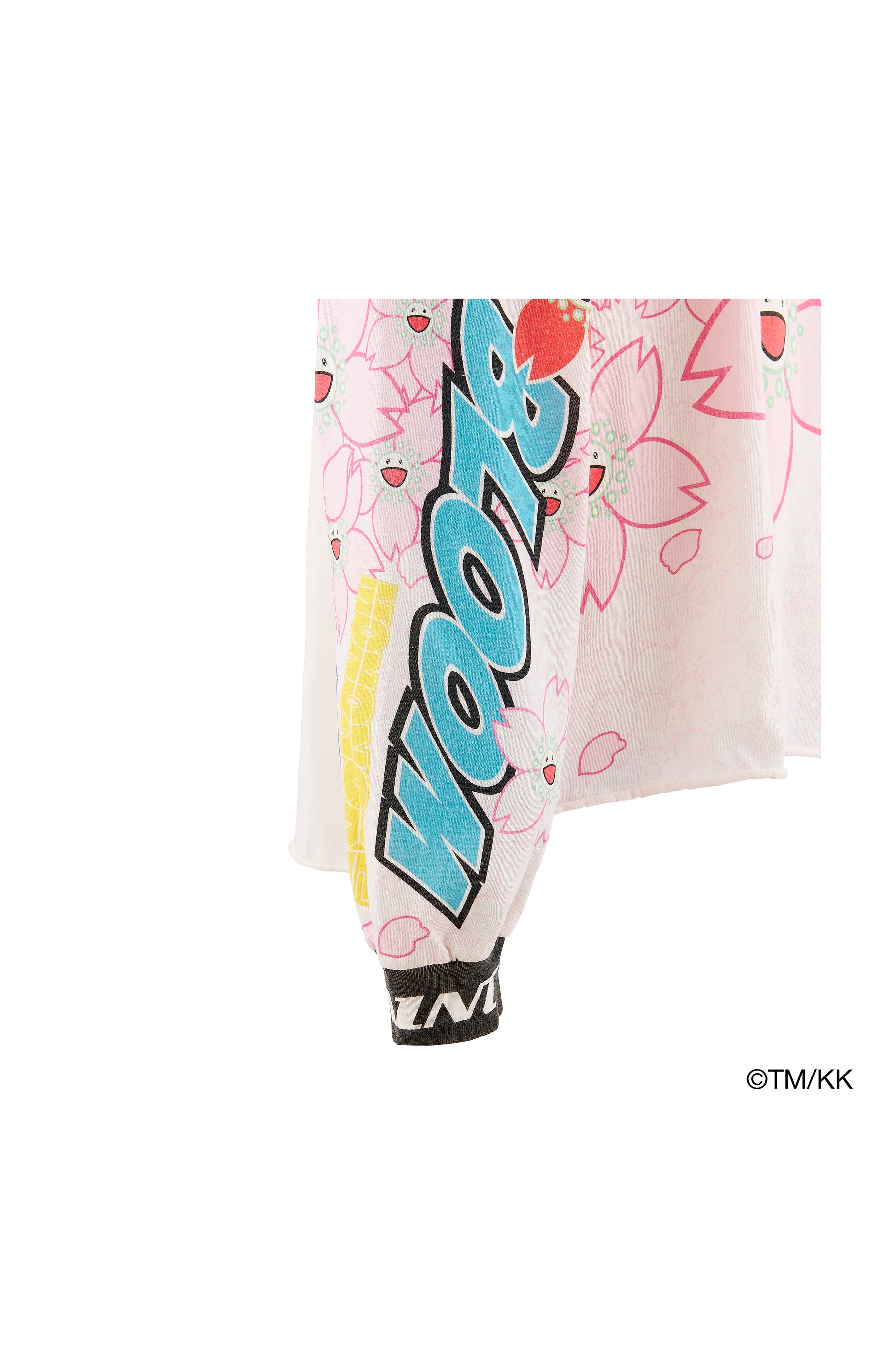 LS T-SHIRT WIDE/SAKURA / WHT