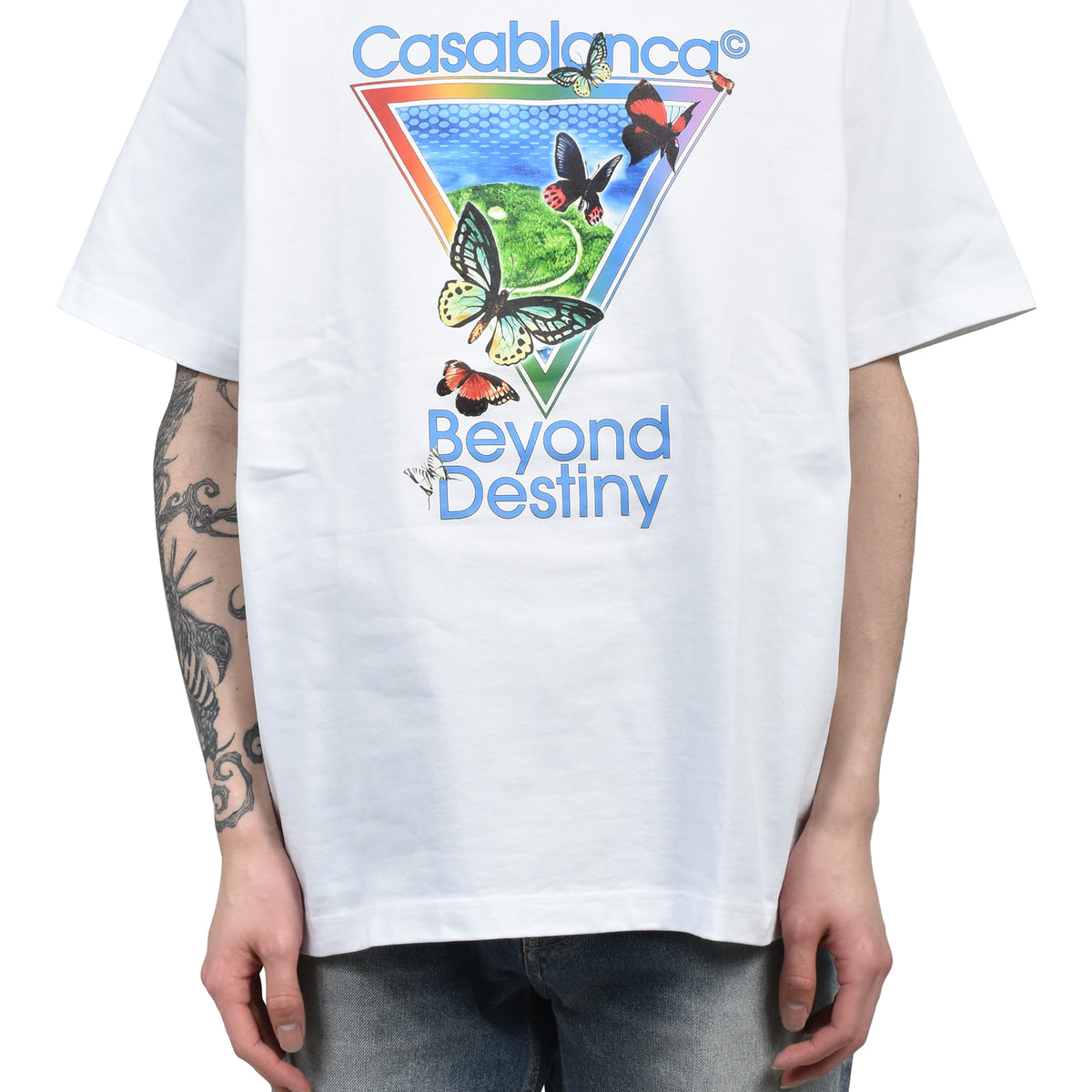 Casablanca Tシャツ Casablanca カサブランカ SS26 TENNIS CLUB ICON BEYOND DESTINY