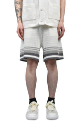 Casablanca CROCHET SHORTS / WHT GRY