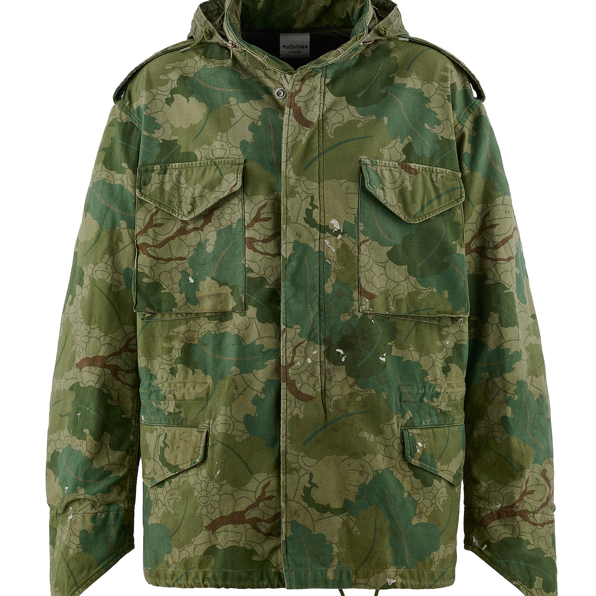 [✨希少✨] レオナール ジャケット 鹿の子 ドローコード 大きいサイズ 42 mononoke・made モノノケ メイド 3rd Drop M65 JACKET / CAMO - NUBIAN