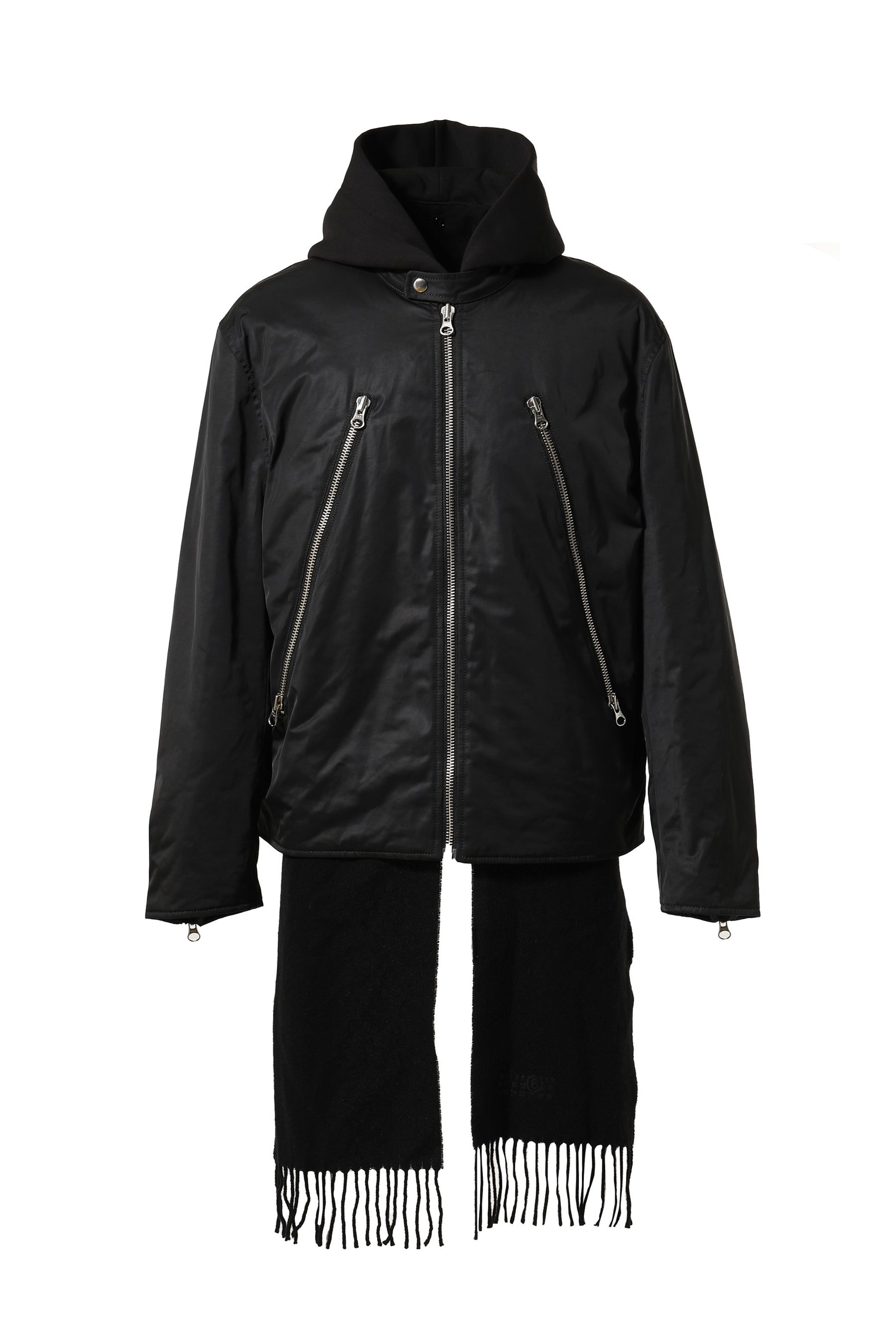 MM6 Maison Margiela FW23 SPORTSJACKET / BLK -NUBIAN