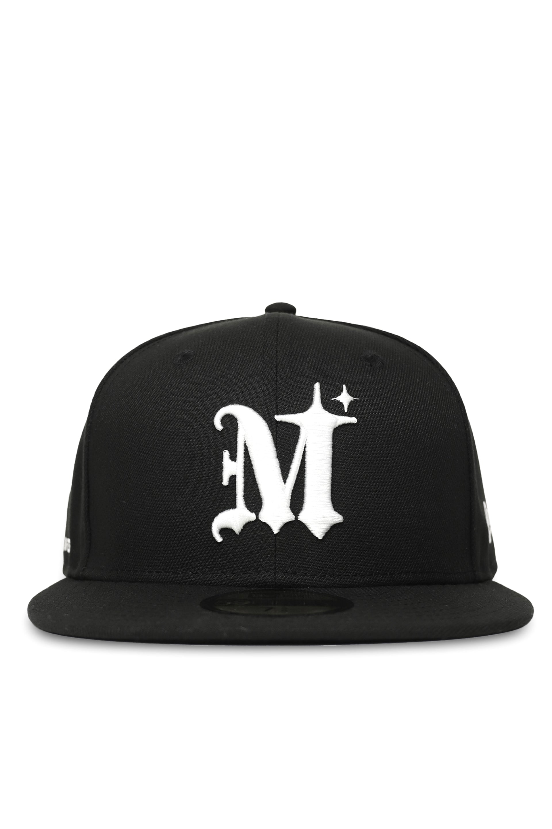 MLVINCE × NEW ERA® NEWERA 59FIFTY AUTHENTIC LOGO CAP / BLK WHT