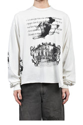 NAPOLEON LS T-SHIRT / FADED WHT