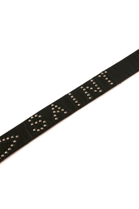 HTC_BELT NARRROW / RINBW STONE/BLK