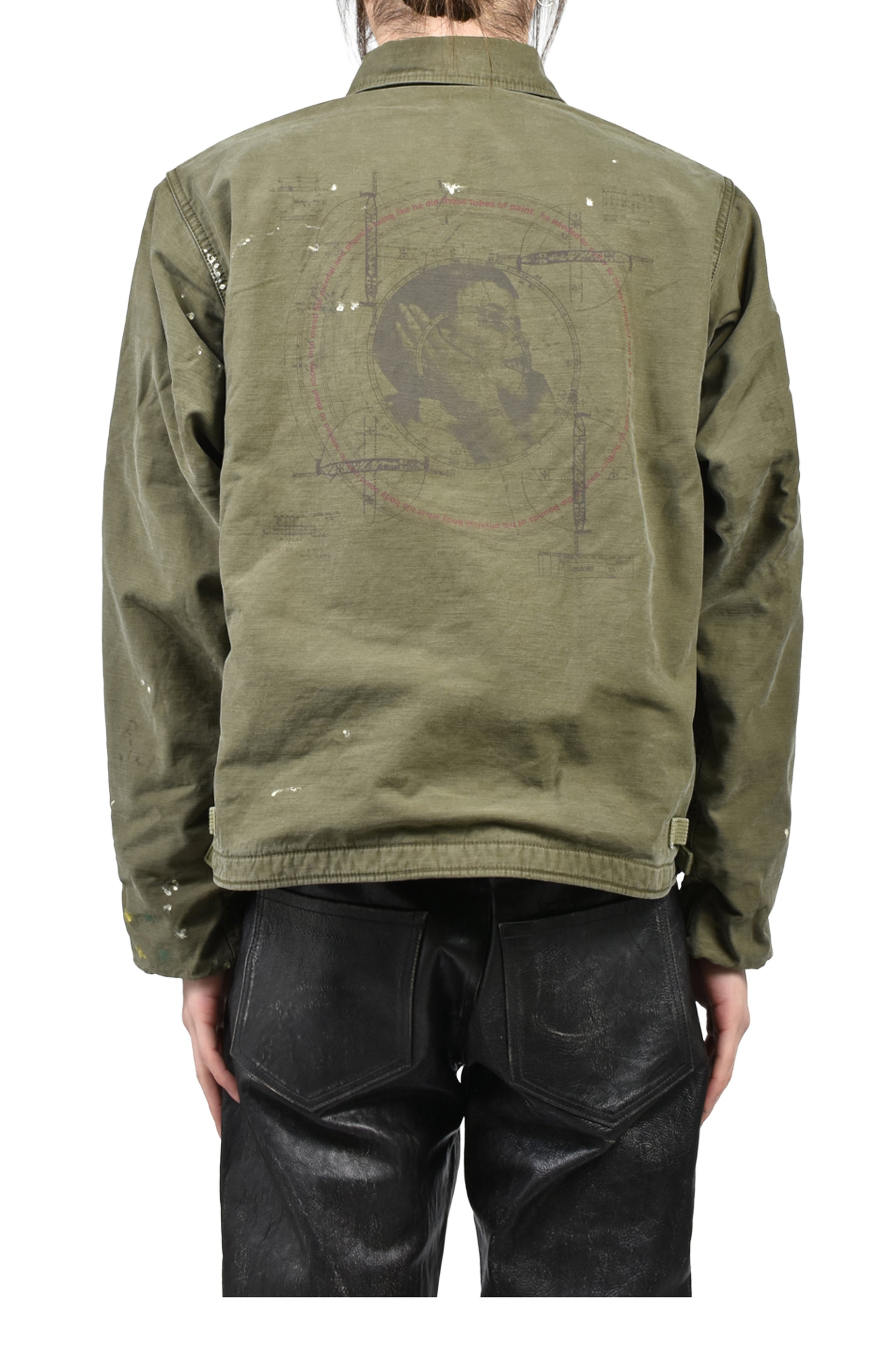 NEED TO SUFFER N35 JACKET / FADED GRN