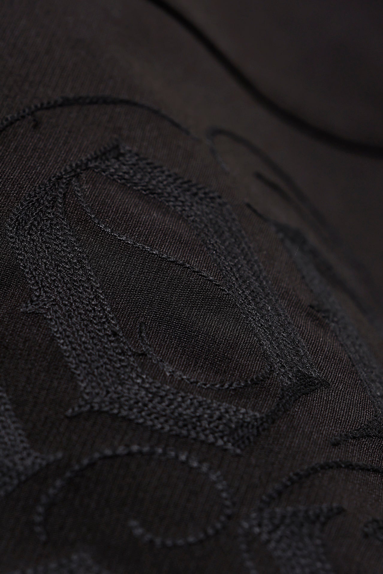 OPEN COLLAR SHIRT (EXCLUSIVE) / BLK
