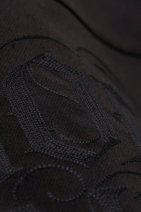 OPEN COLLAR SHIRT (EXCLUSIVE) / BLK