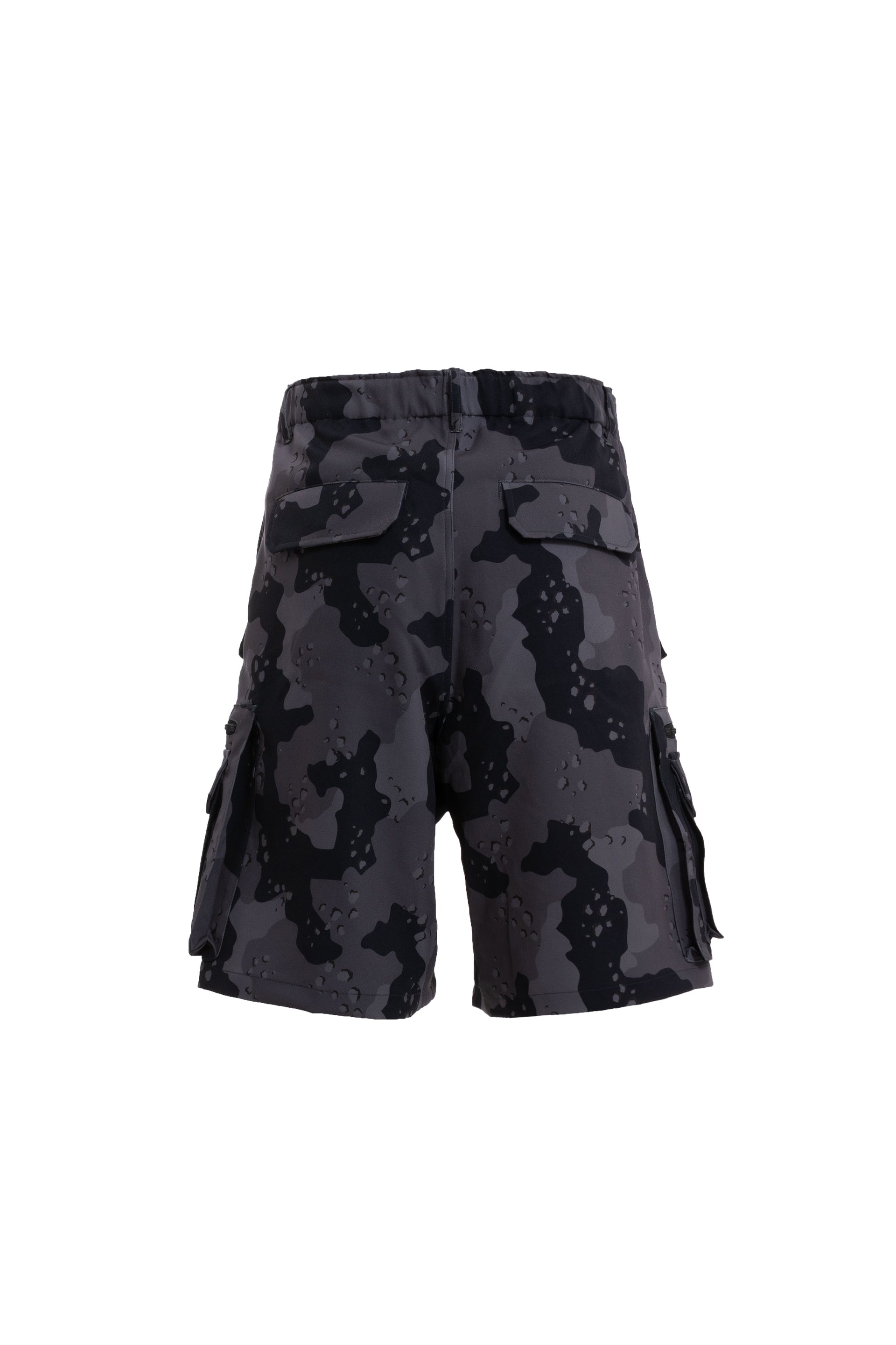 BREATH CAMO CARGO SHORTS / BLK CAMO