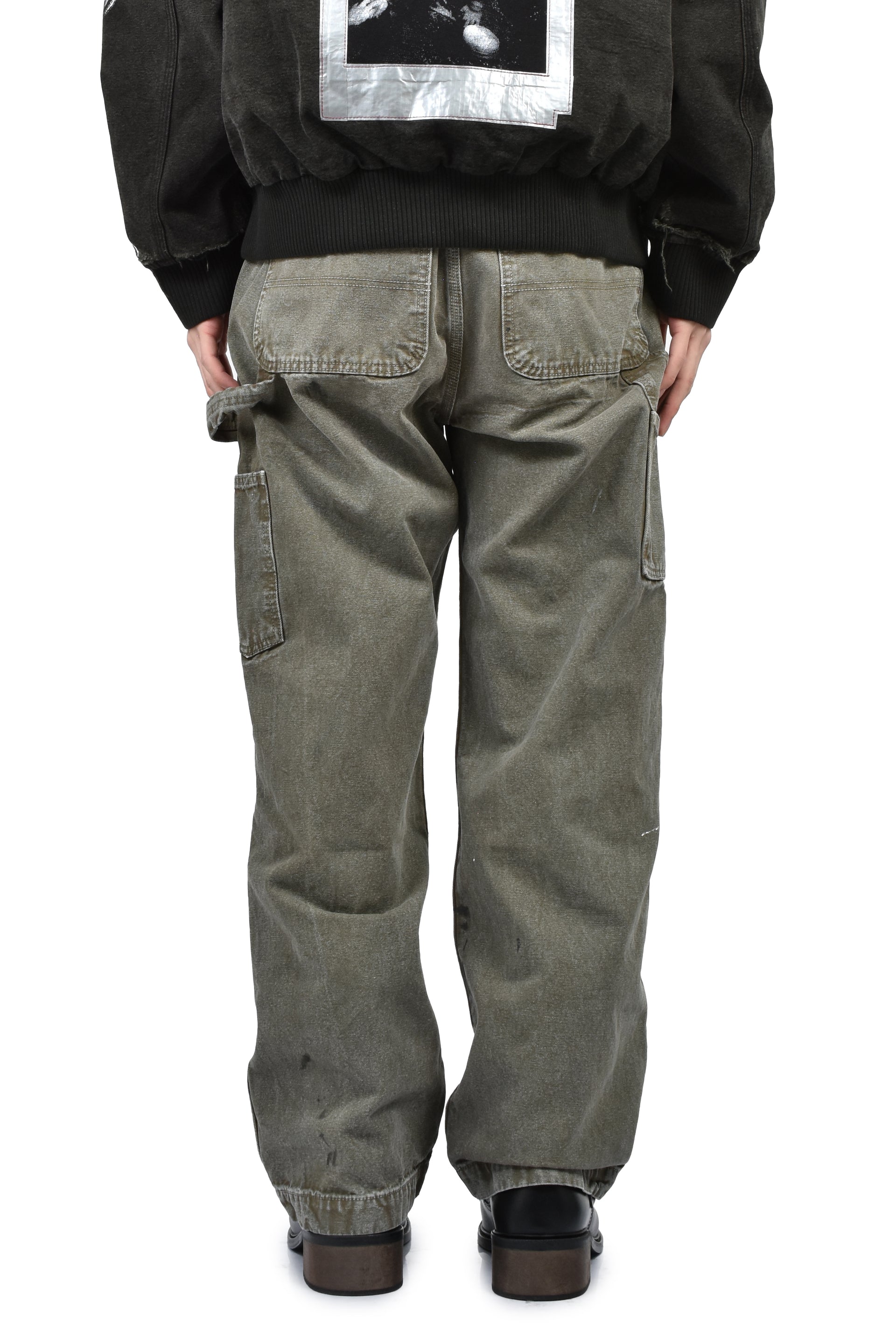 PAINT PANTS / WASHED GRN