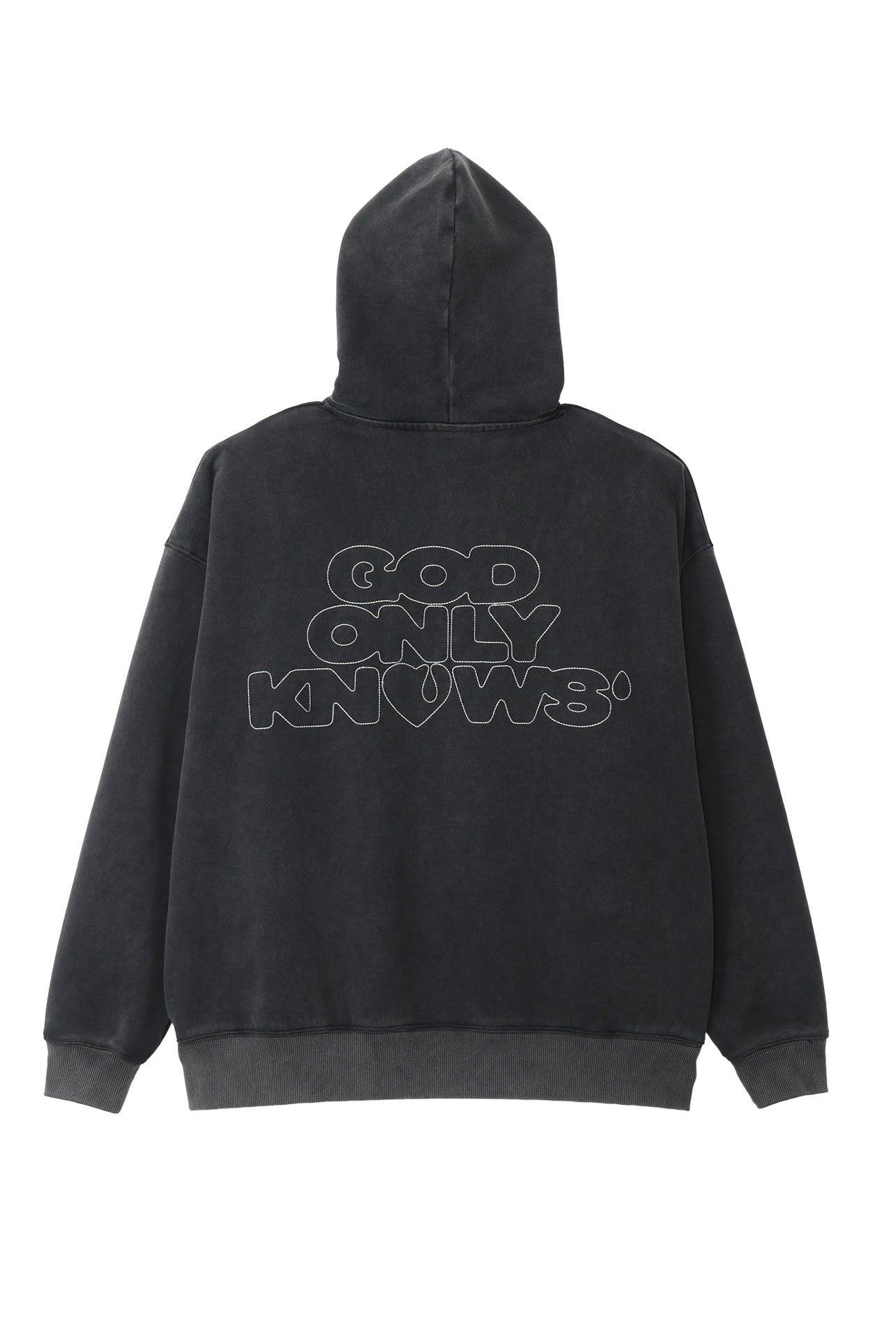 PIGMENT SWEAT HOODIE / FADED GRY
