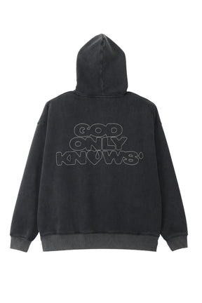 PIGMENT SWEAT HOODIE / FADED GRY