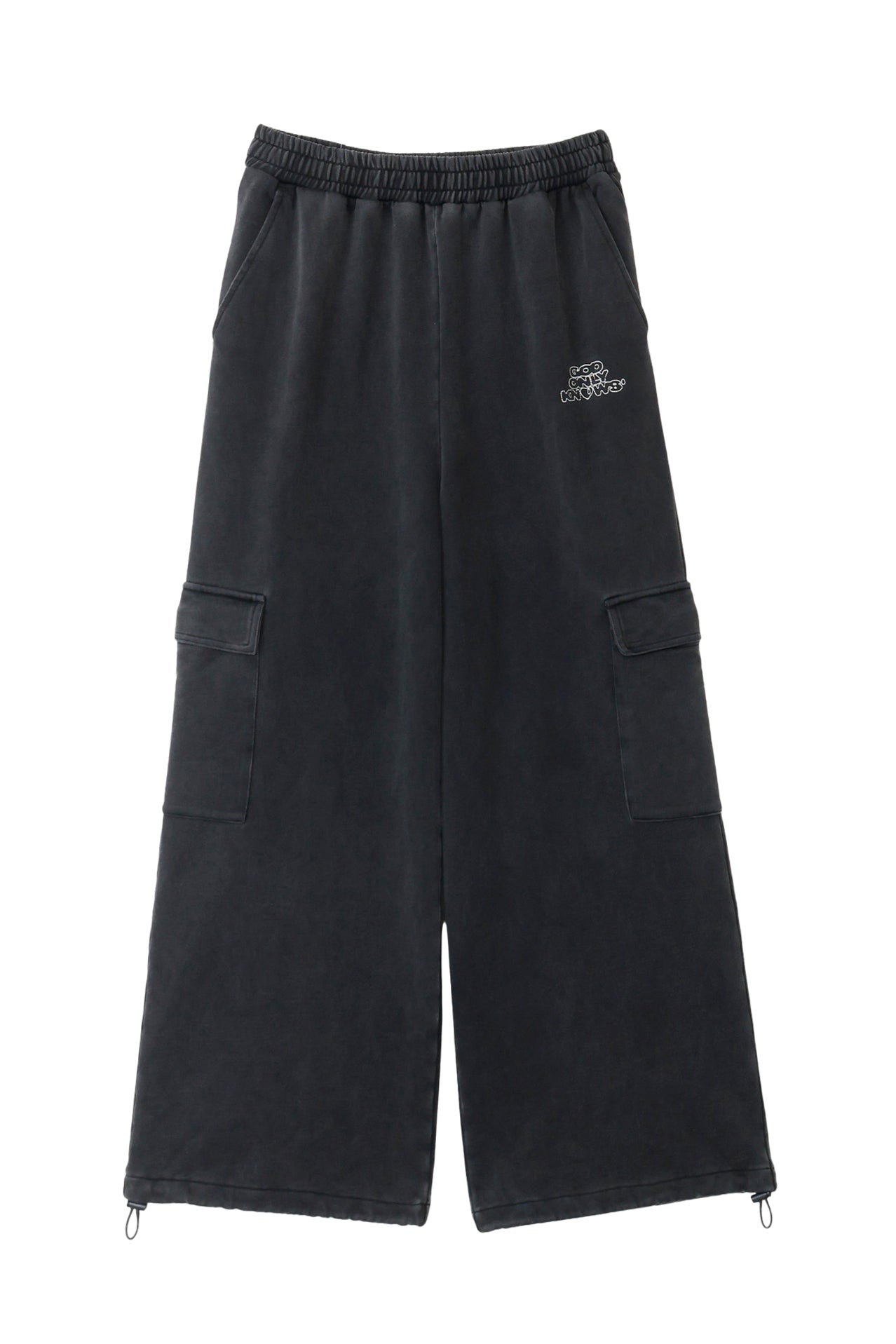 PIGMENT WIDE SWEAT CARGO PT / FADED GRY