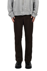 PIPING COWBOY PANT - POLY DOUBLE CLOTH / BRW