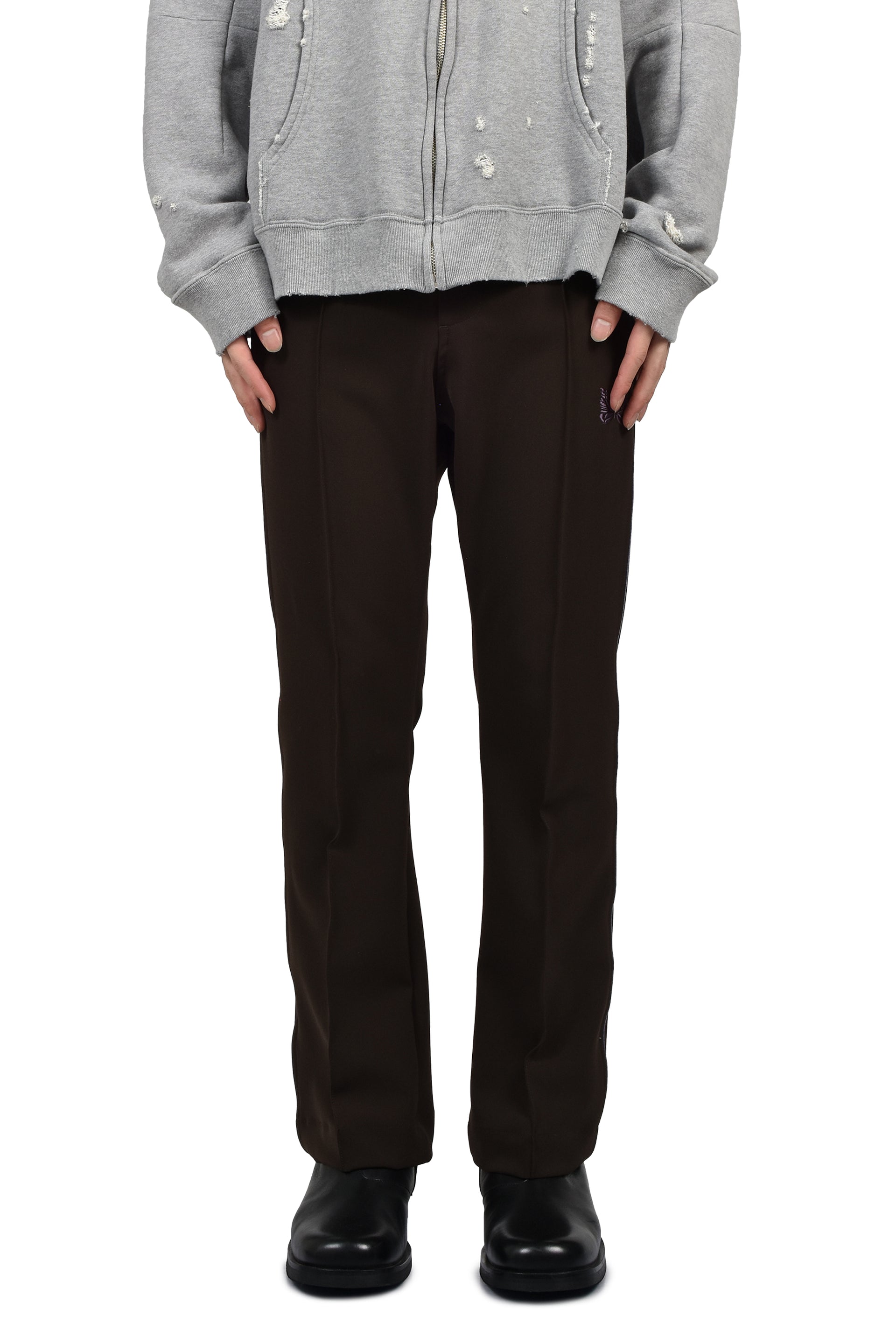 PIPING COWBOY PANT - POLY DOUBLE CLOTH / BRW