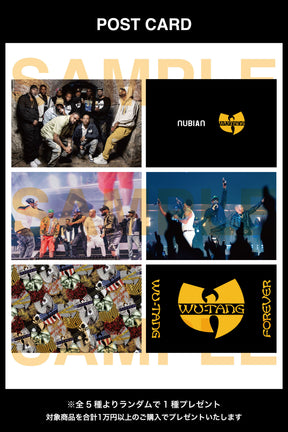 WU-TANG CLAN FATAL FLYING "SENSU" / BLK