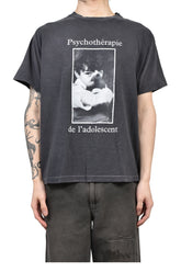 PSYCHOTH_RAPIE DE L’ADOLESCENT T-SHIRT / SUN FADED BLK