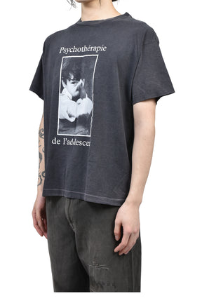 PSYCHOTH_RAPIE DE L’ADOLESCENT T-SHIRT / SUN FADED BLK
