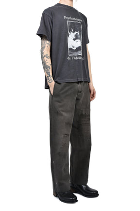 PSYCHOTH_RAPIE DE L’ADOLESCENT T-SHIRT / SUN FADED BLK