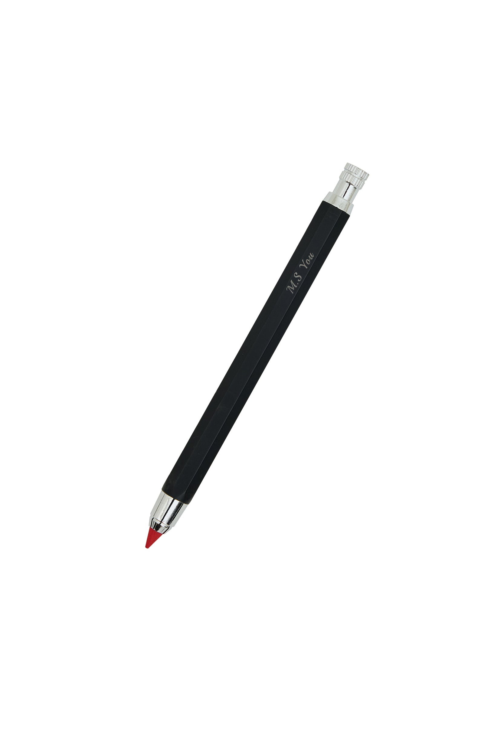 MAN-SU RED PENCIL / BLK