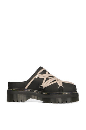QUAD SOLE MEGALACE MULE / BLK