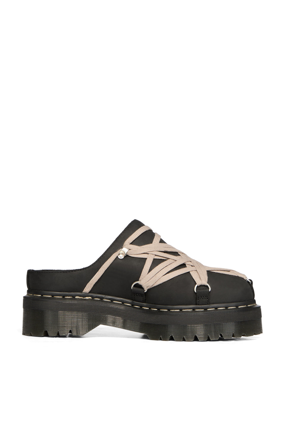 QUAD SOLE MEGALACE_ MULE / BLK