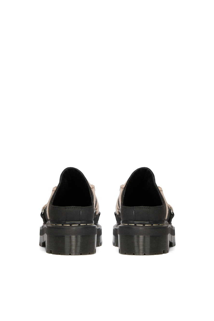 QUAD SOLE MEGALACE_ MULE / BLK