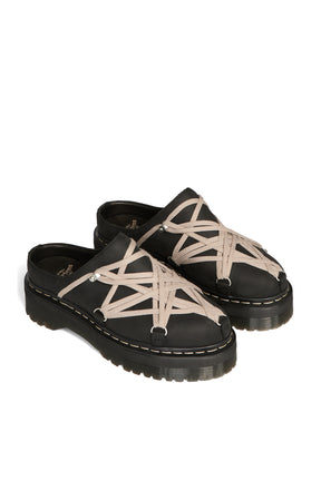QUAD SOLE MEGALACE_ MULE / BLK