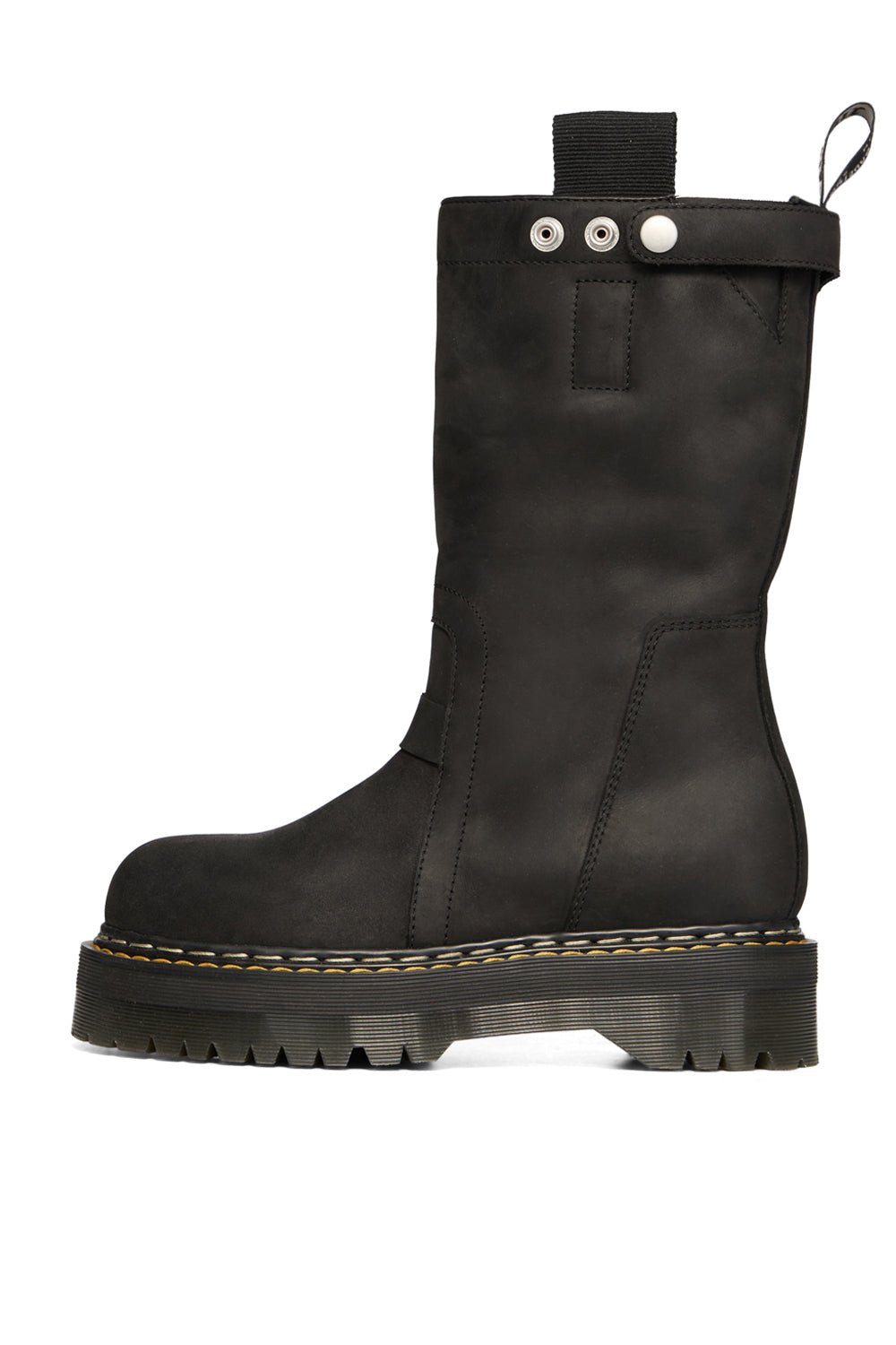 QUAD SOLE PULL ON BOOT / BLK