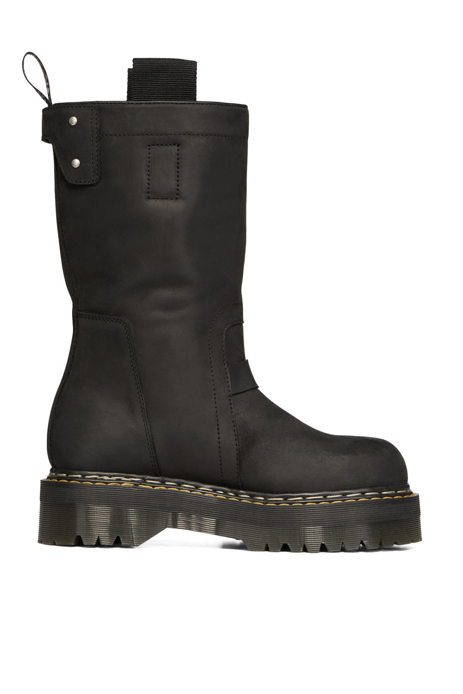 QUAD SOLE PULL ON BOOT / BLK