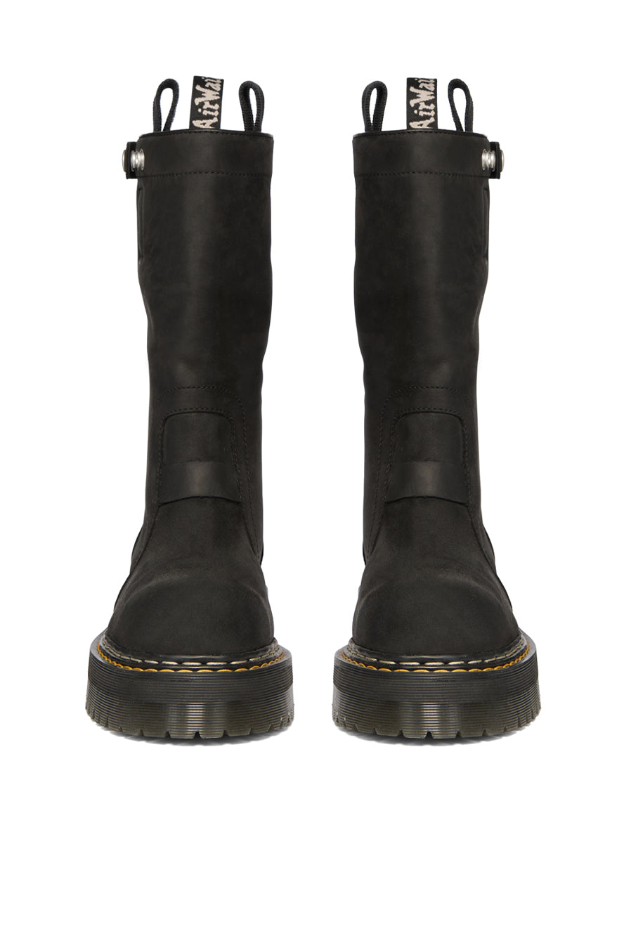 QUAD SOLE PULL ON BOOT / BLK