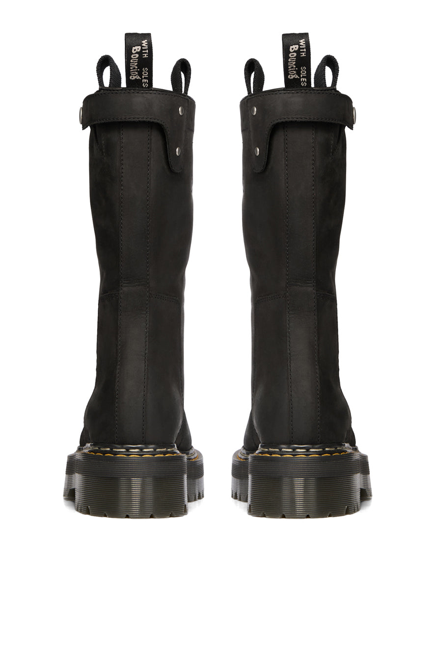 QUAD SOLE PULL ON BOOT / BLK