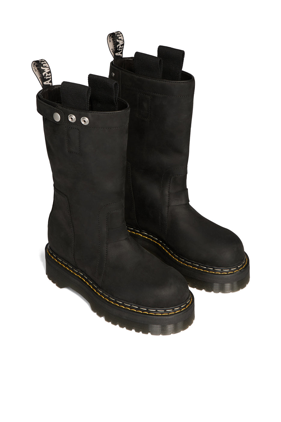 QUAD SOLE PULL ON BOOT / BLK