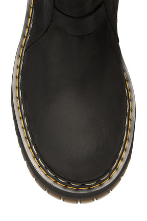 QUAD SOLE PULL ON BOOT / BLK