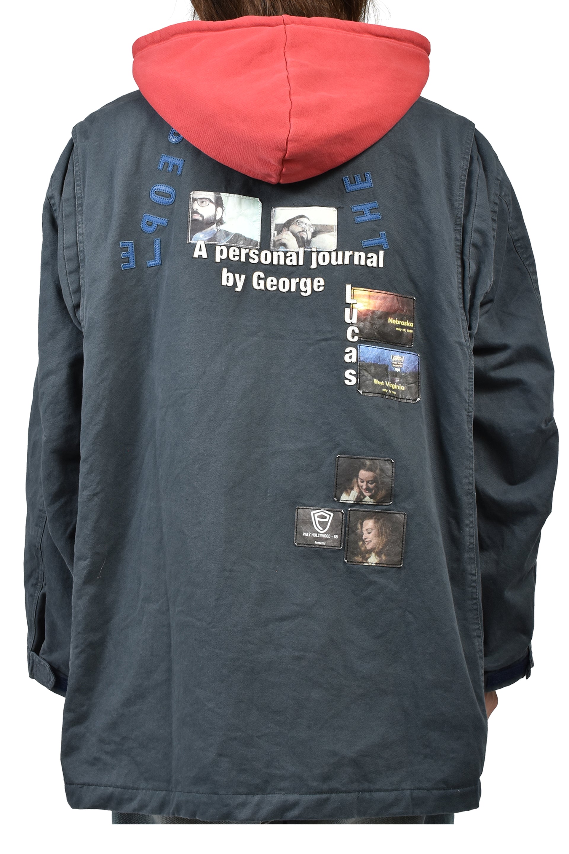 RAIN PEOPLE M51 FIELD JACKET / NVY