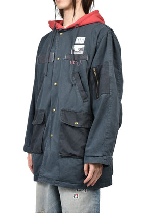RAIN PEOPLE M51 FIELD JACKET / NVY