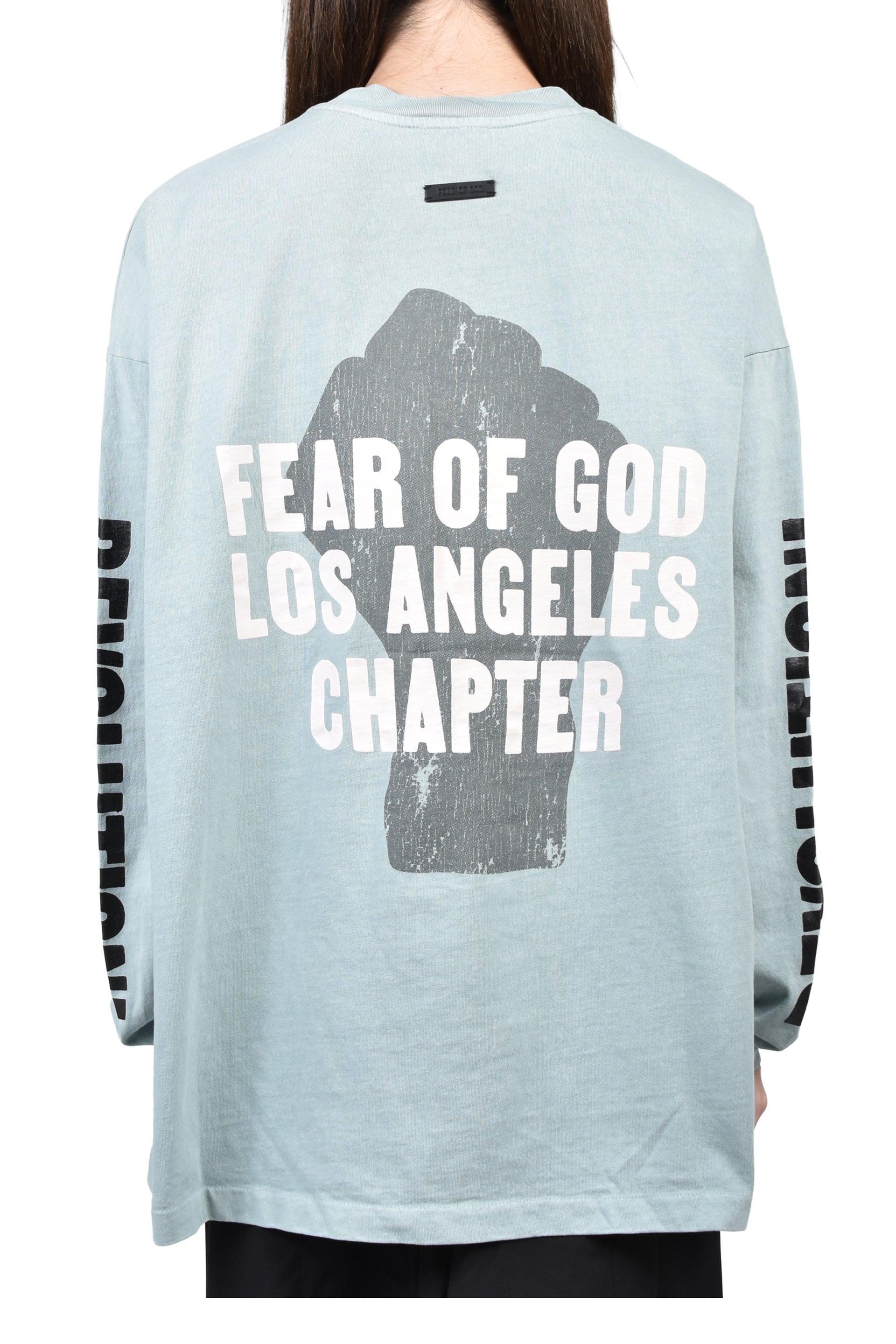 RELAXED LS "DISCIPLE" TEE / FLINT 