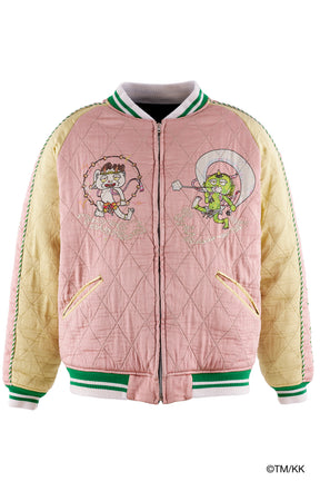 REVERSIBLE SKA JAMBER / BLK PNK