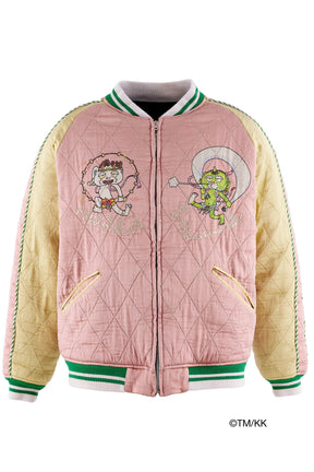 REVERSIBLE SKA JAMBER / BLK PNK