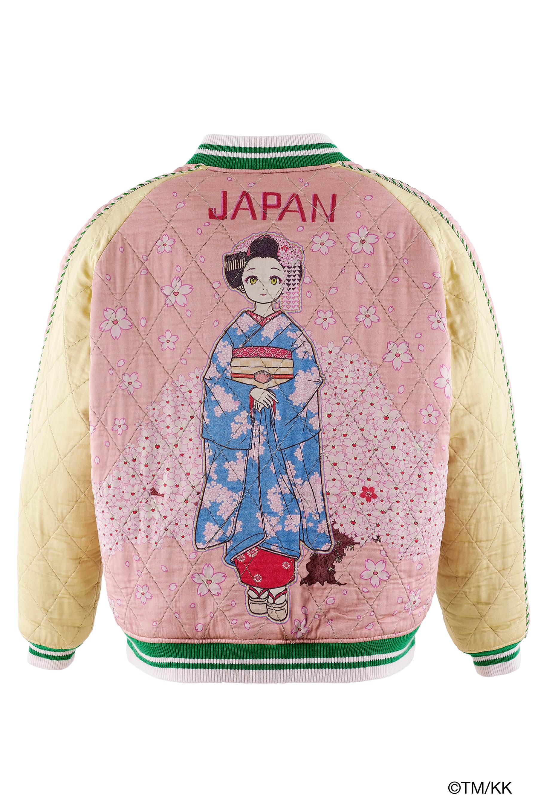REVERSIBLE SKA JAMBER / BLK PNK