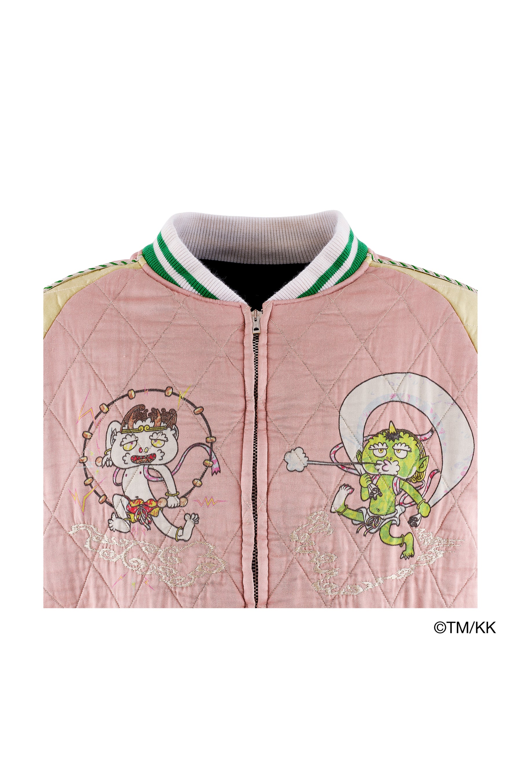 REVERSIBLE SKA JAMBER / BLK PNK