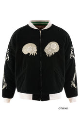 REVERSIBLE SKA JAMBER / BLK PNK