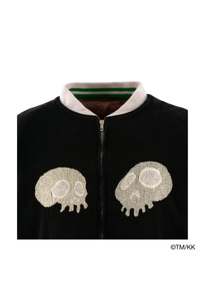 REVERSIBLE SKA JAMBER / BLK PNK