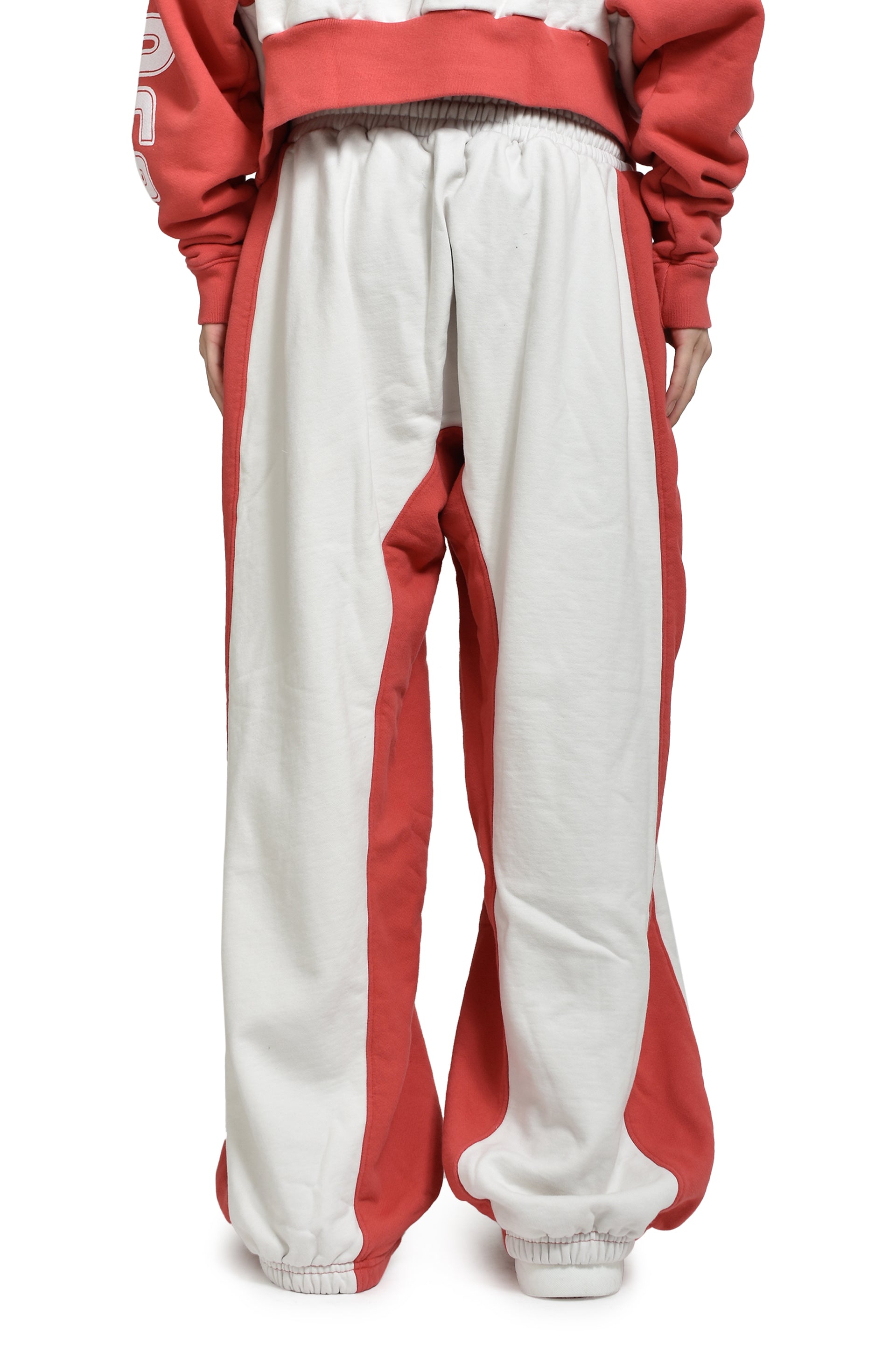 RIVINGTON FADE PENTA SWEAT / RED / HEATHER