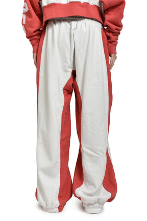 RIVINGTON FADE PENTA SWEAT / RED / HEATHER