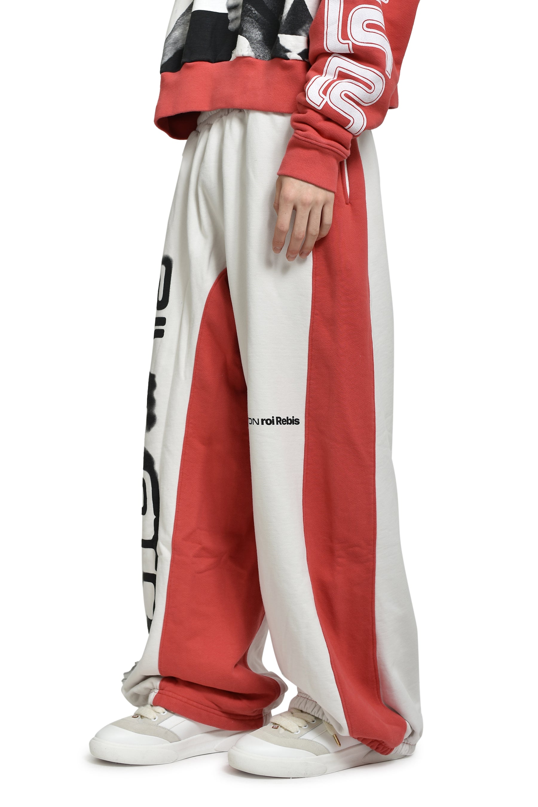 RIVINGTON FADE PENTA SWEAT / RED / HEATHER