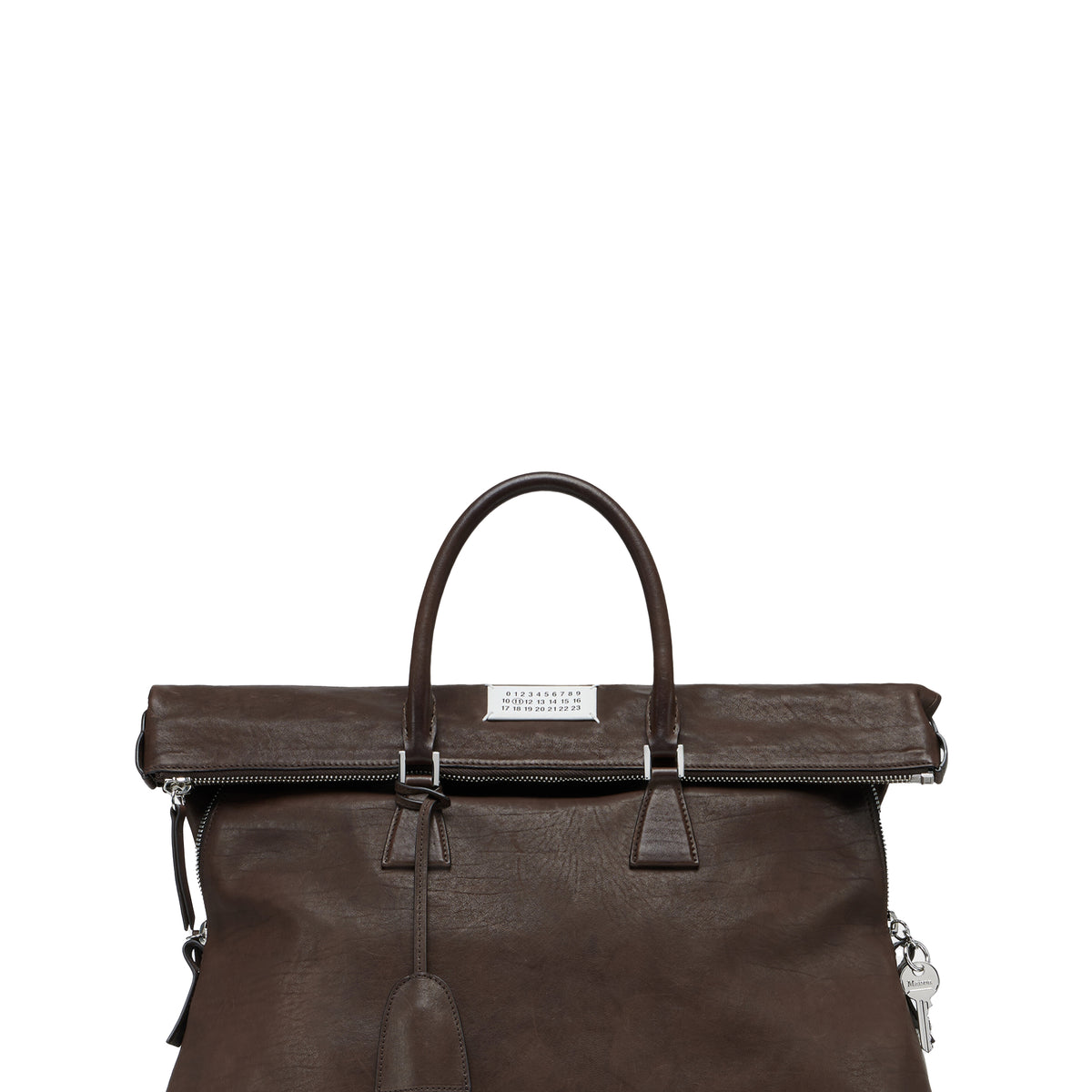 Maison Martin Margiela 12AW ブラウンレザーバッグ CLASSIC JAPANESE HANDBAG