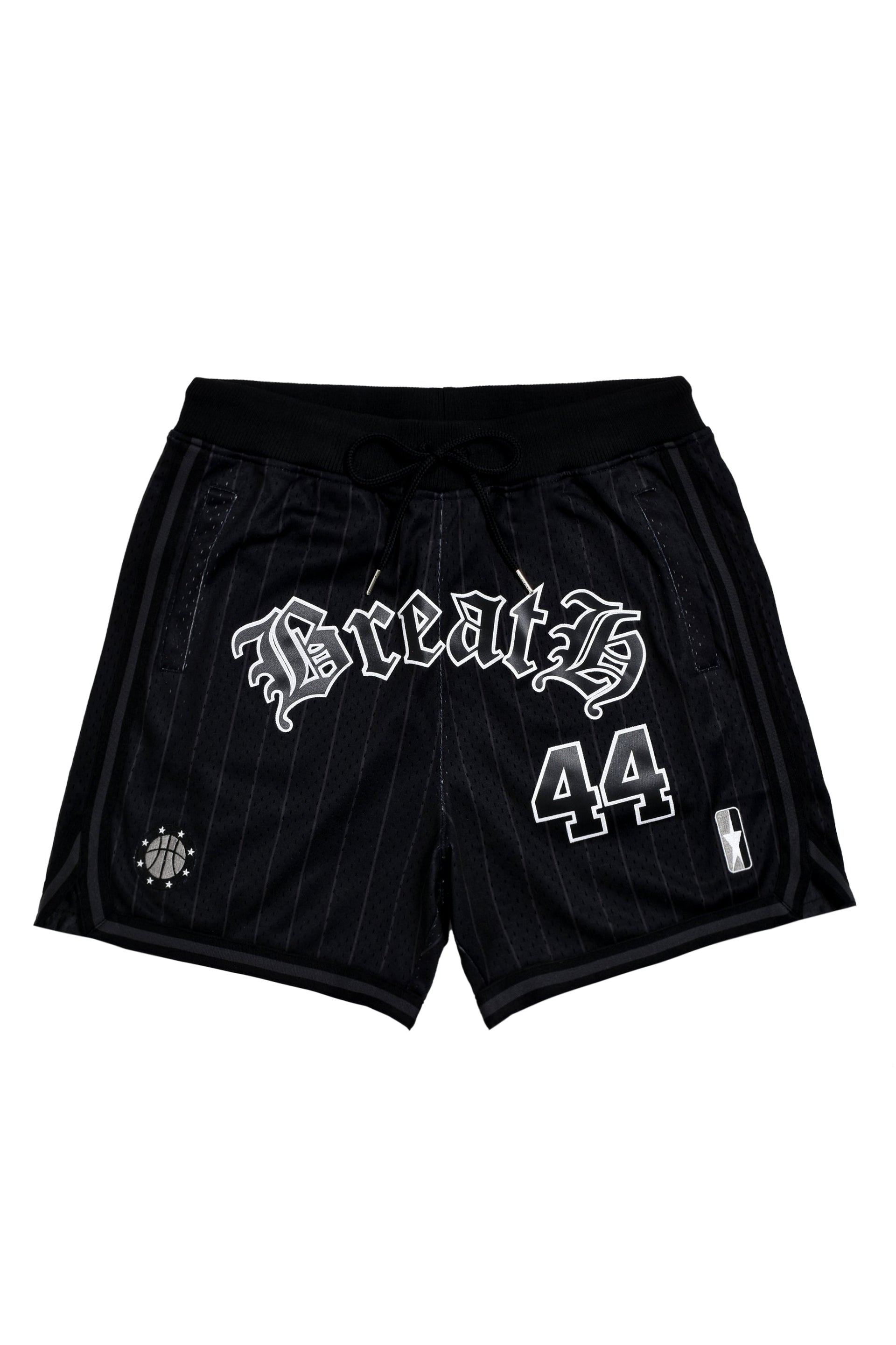 BREATH × Mitchell&Ness BB GAME SHORTS/ BLK