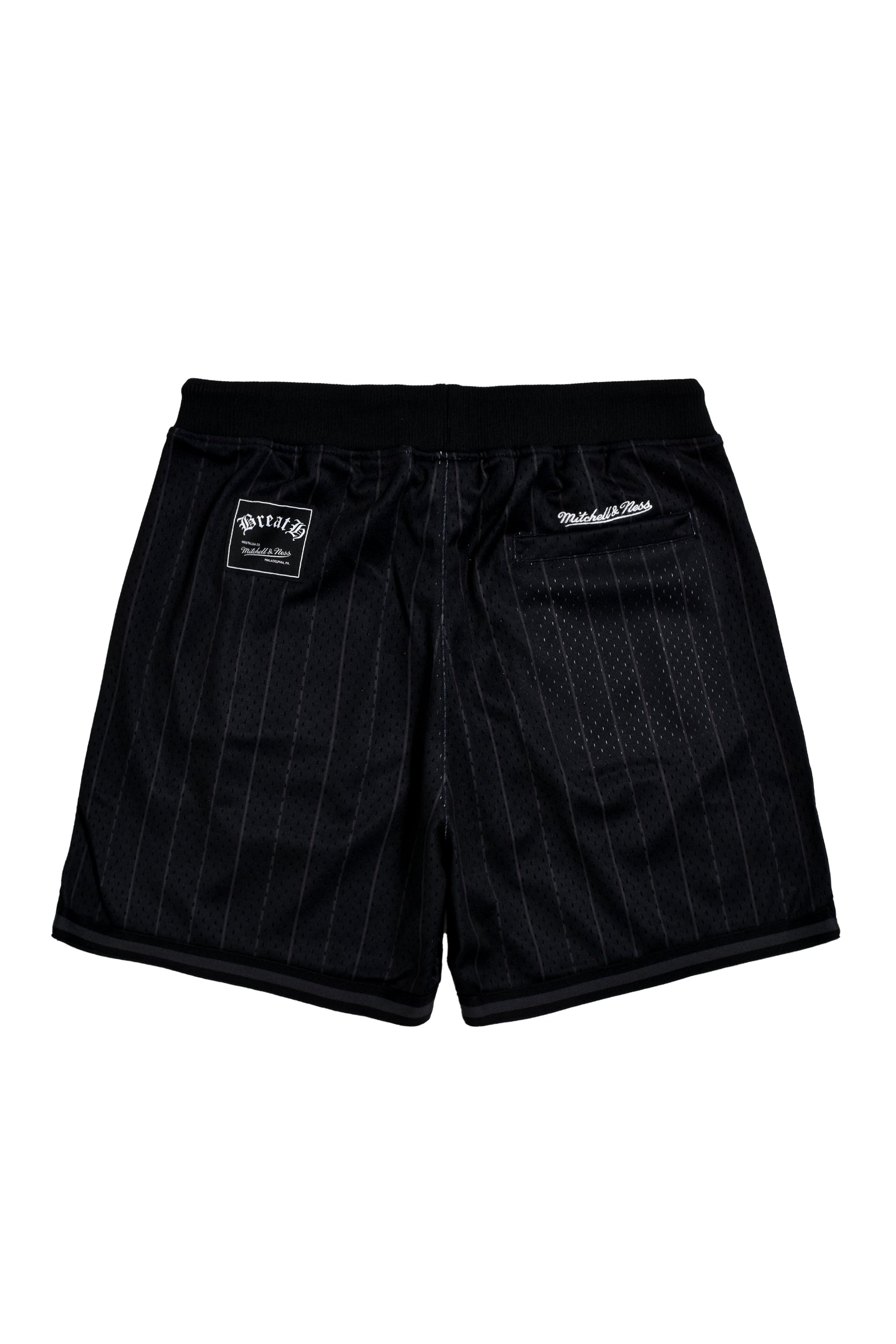 BREATH × Mitchell&Ness BB GAME SHORTS/ BLK