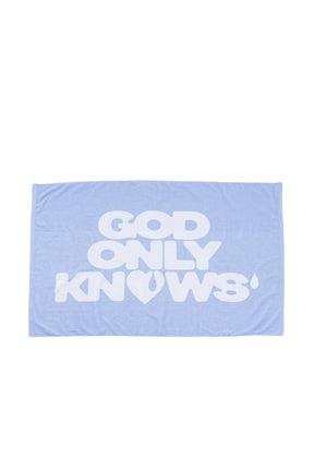 SIGNATURE LOGO BEACH TOWEL / LT. BLU