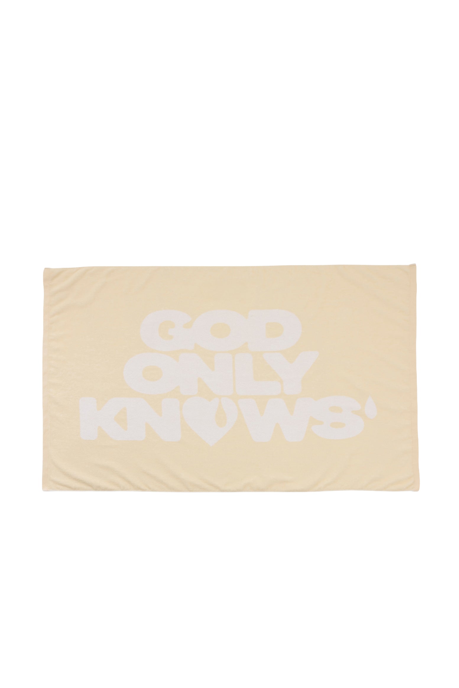 SIGNATURE LOGO BEACH TOWEL / LT. YEL
